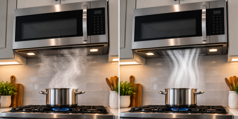 300 CFM vs 400 CFM Microwave Venting Explained