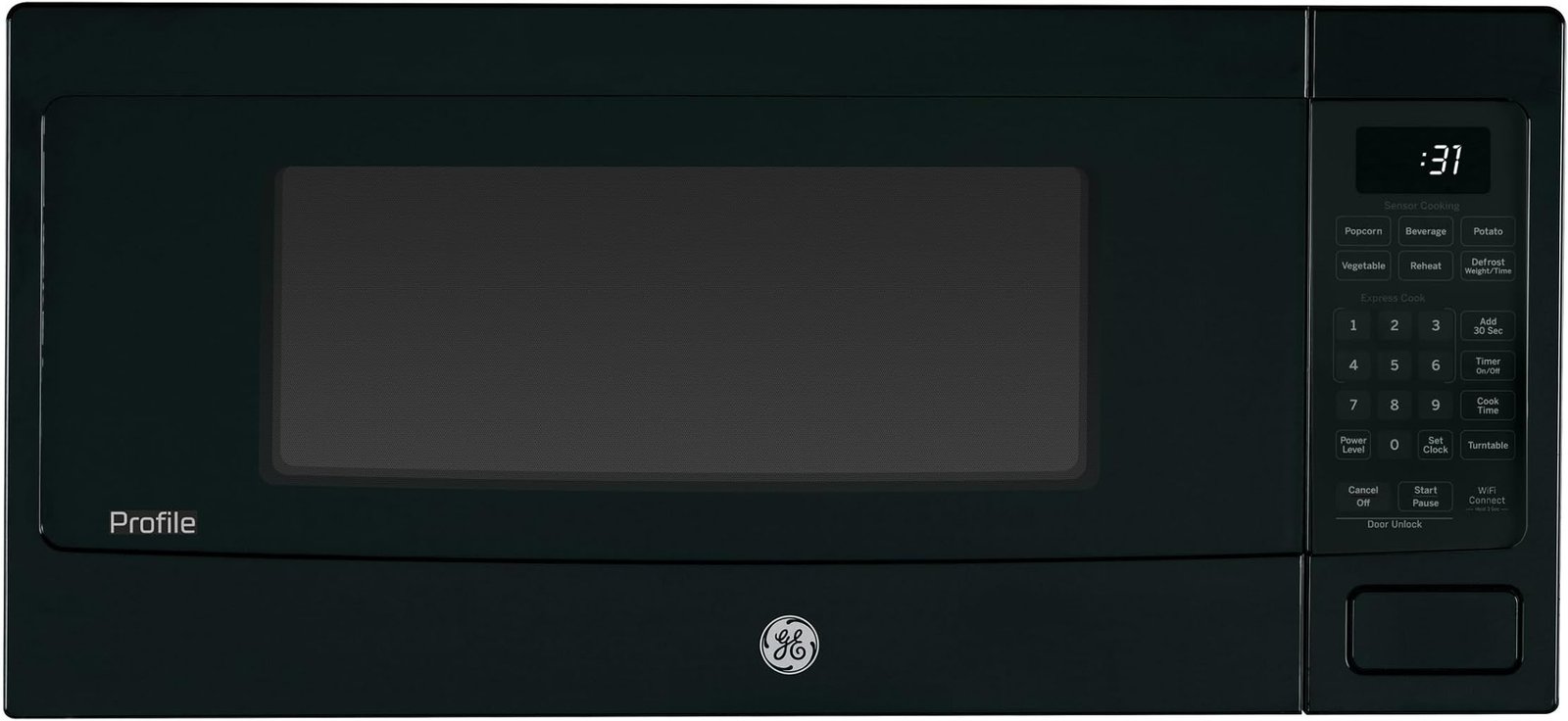 GE Profile PCHK11S1WBB Countertop Microwave