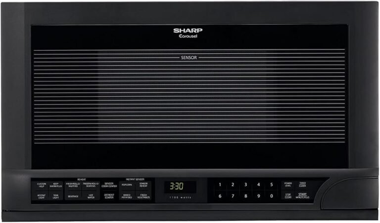 Sharp R1210TY Over-the-Counter Microwave Review