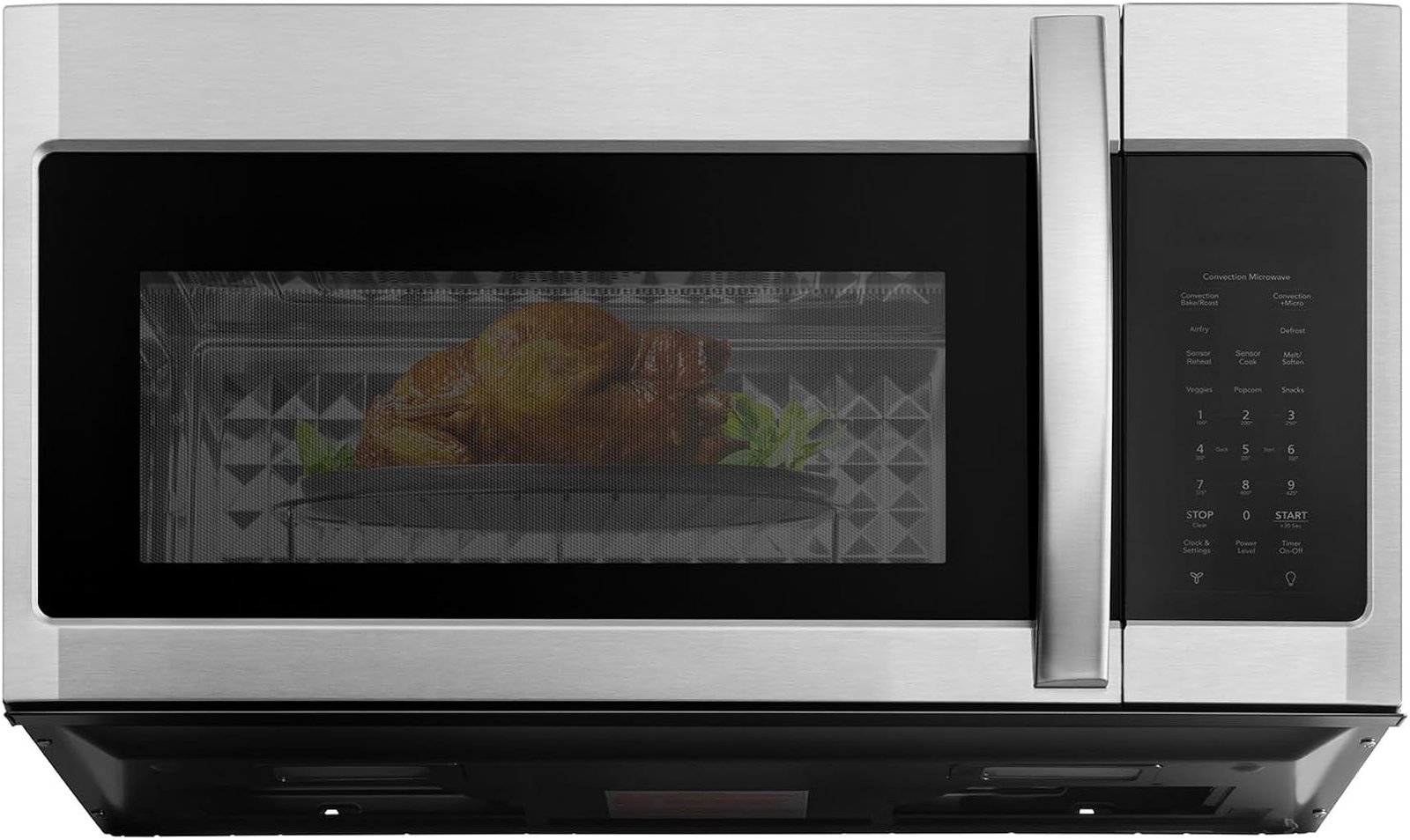 BLACK+DECKER 1.5 cu. ft. Air Fryer Over-the-Range Microwave