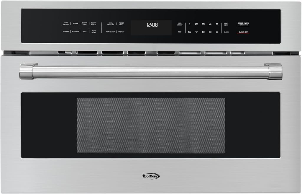 KoolMore KM-CWO30-SS Built-In Convection Microwave Oven