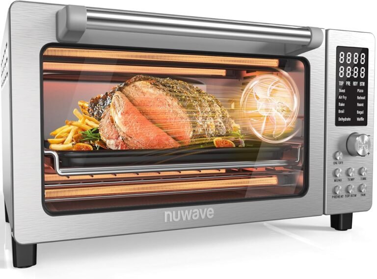 Nuwave Bravo Pro Smart Air Fryer Toaster Oven Review
