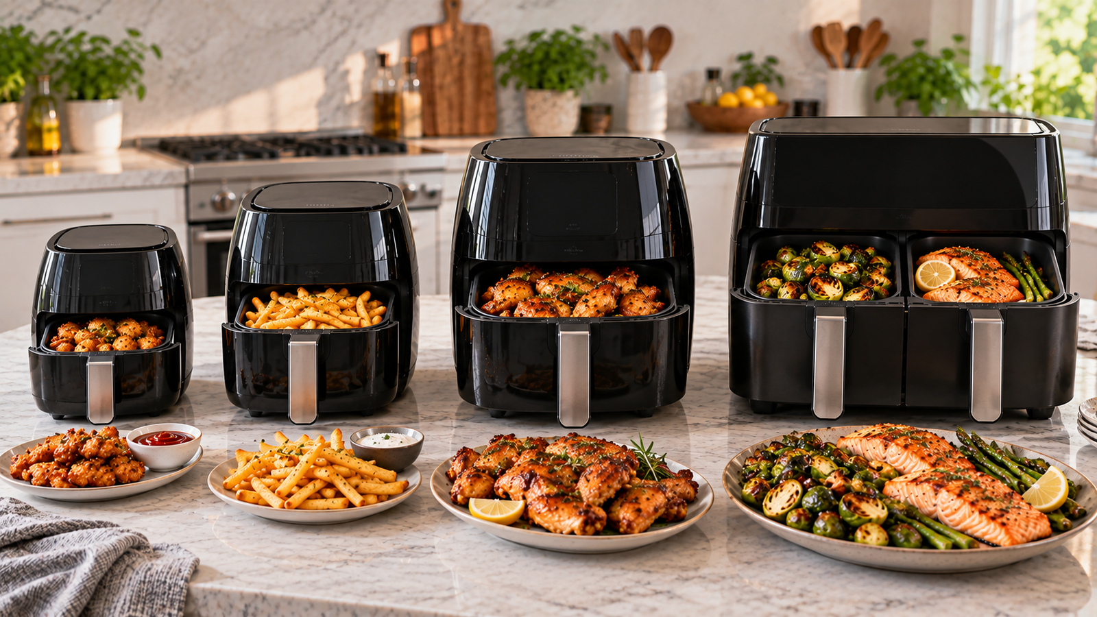 air fryer capacity guide choosing the right size image