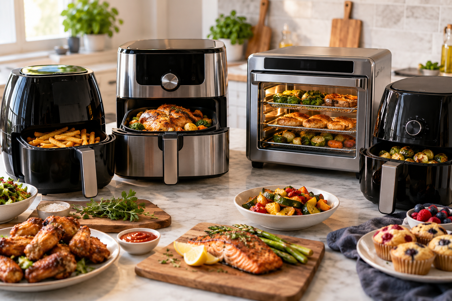 best air fryers and air fryer ovens buying guide image
