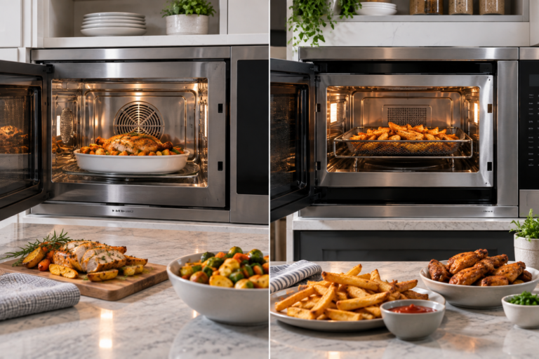 Convection Microwave vs Air Fryer Combo Microwave: What Is the Difference?