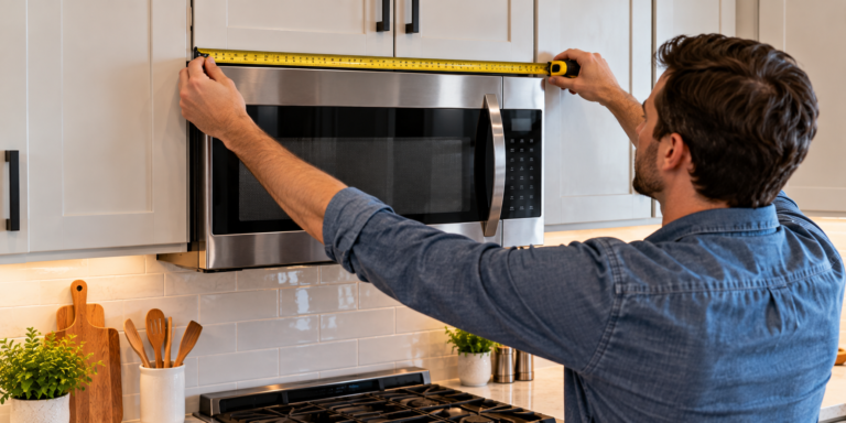 How to Measure for an Over-the-Range Microwave Replacement