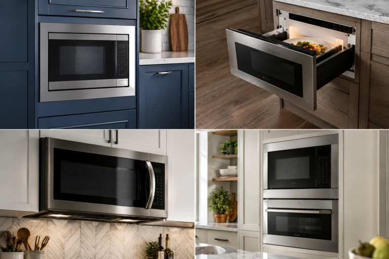 Microwave Buying Guide: Built-In, Drawer, Over-the-Range & Combo Models