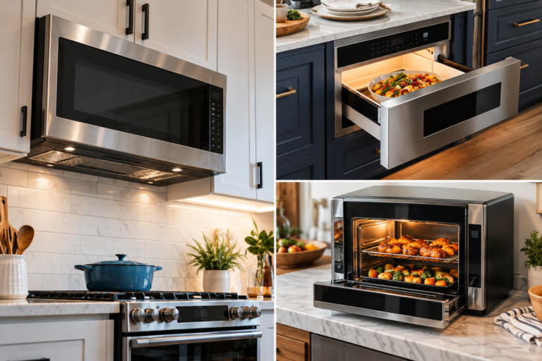Microwave Buying Guide: Over-the-Range, Drawer and Air Fryer Models