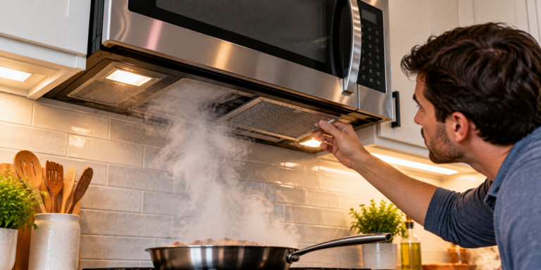 Over-the-Range Microwave Vent Fan Not Pulling Smoke: Causes and Fixes