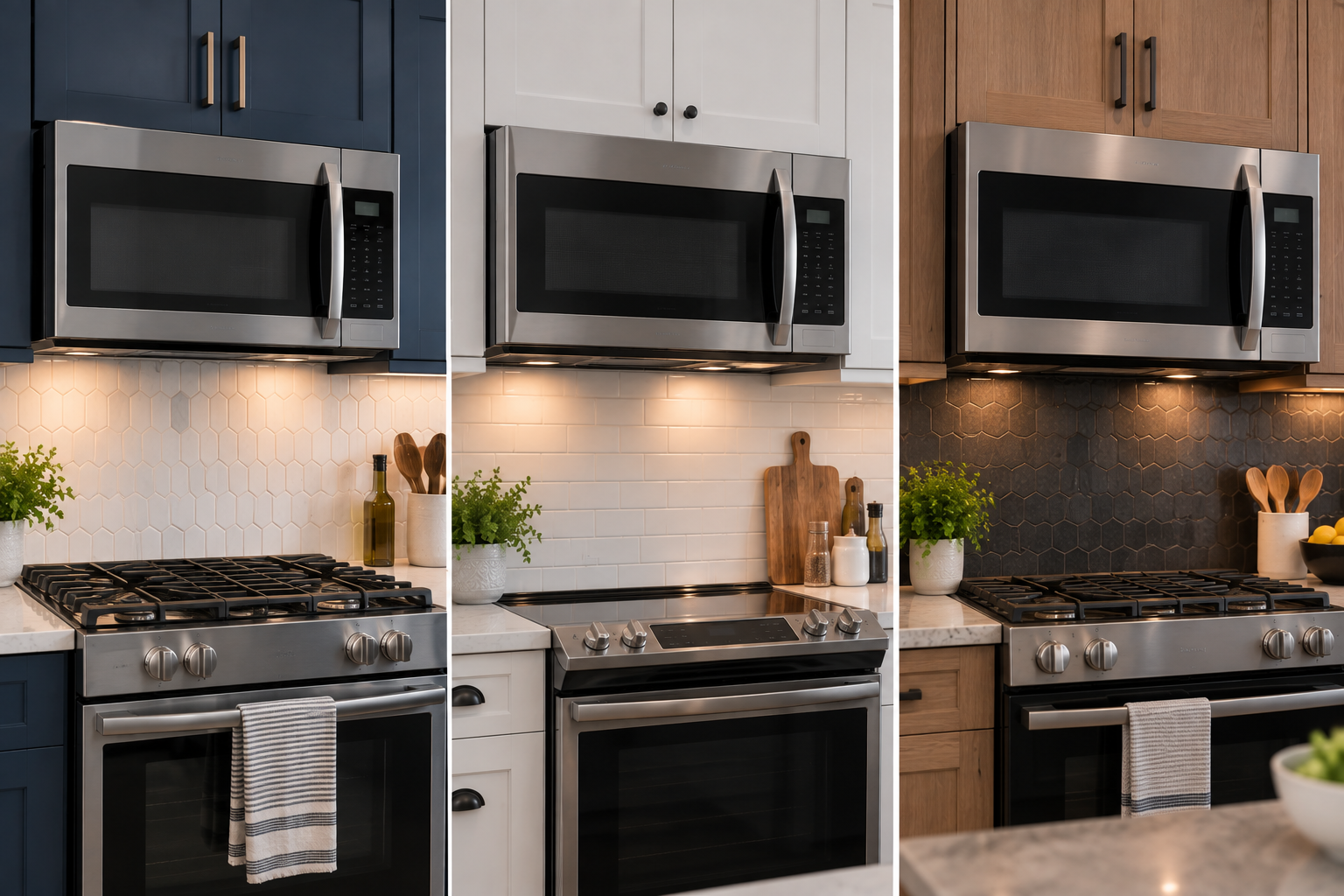 over the range microwaves compared stellar coll 1 3 vs kenmore 1 7 vs stellar coll 1 9 image