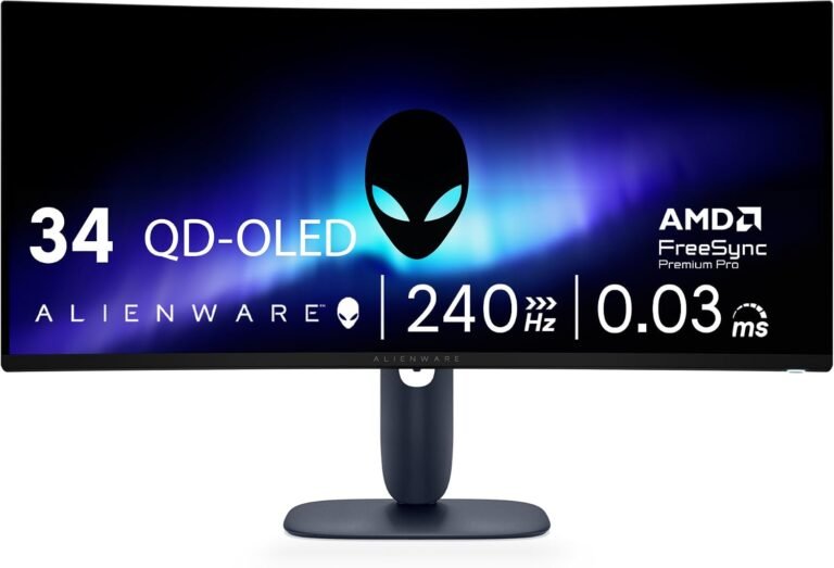 Alienware AW3425DW QD-OLED Curved Gaming Monitor Review