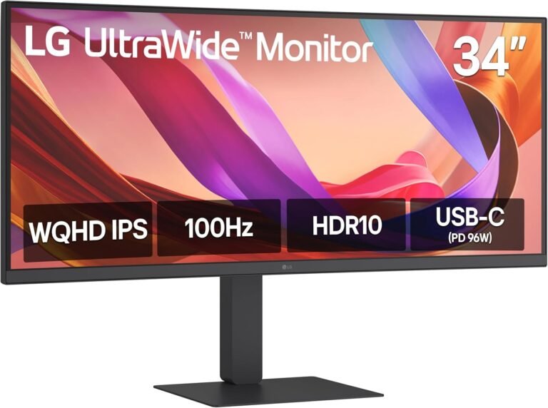 LG 34U650A-B UltraWide Curved Monitor Review