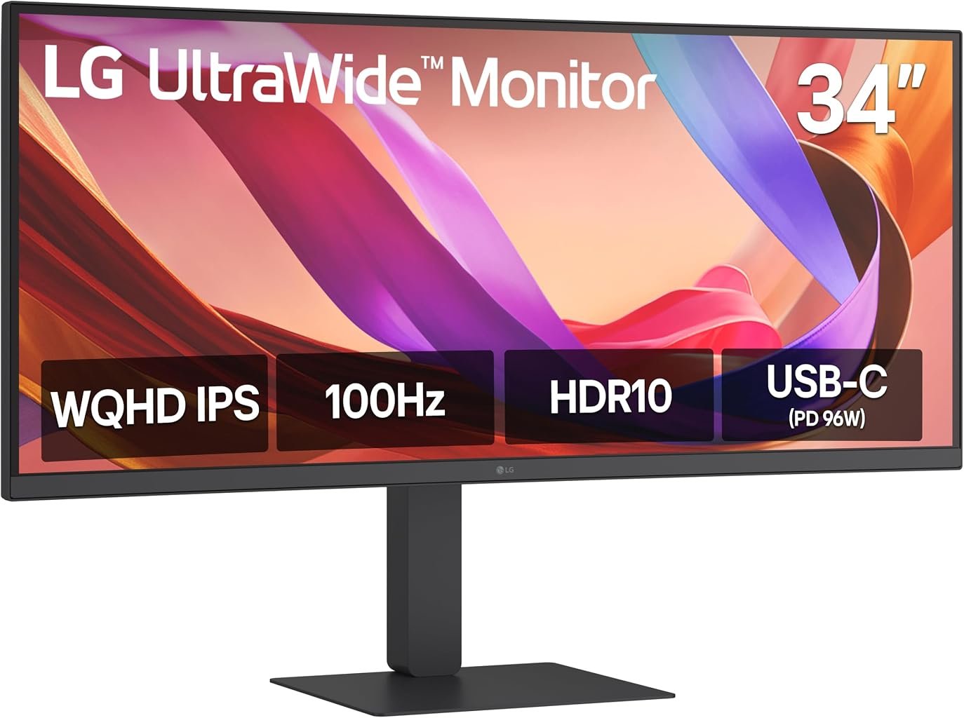 LG 34U650A-B UltraWide Curved Monitor