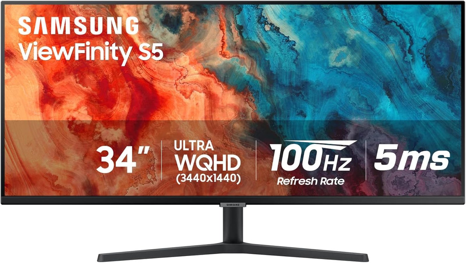 Samsung ViewFinity S50GC LS34C50DGANXZA Ultrawide Monitor