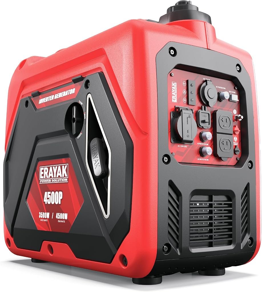 ERAYAK 4500W Portable Inverter Generator