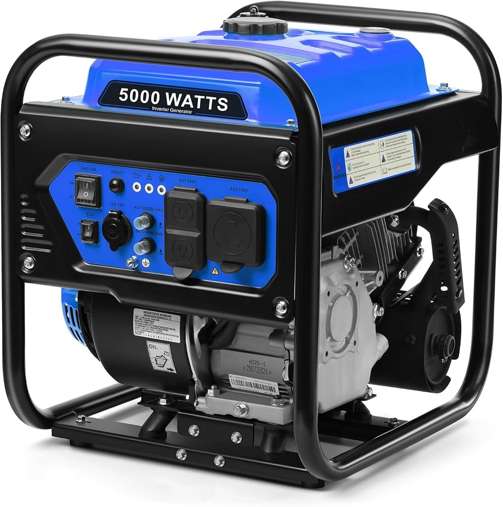 Oxseryn 5000W Portable Inverter Generator