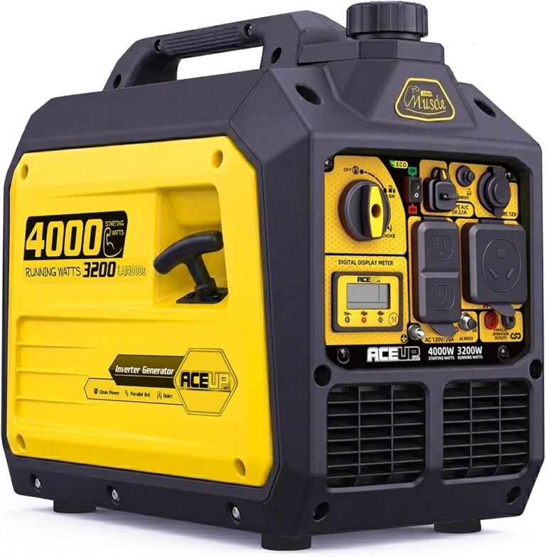 Aceup Energy 4000W Gas Inverter Generator Review