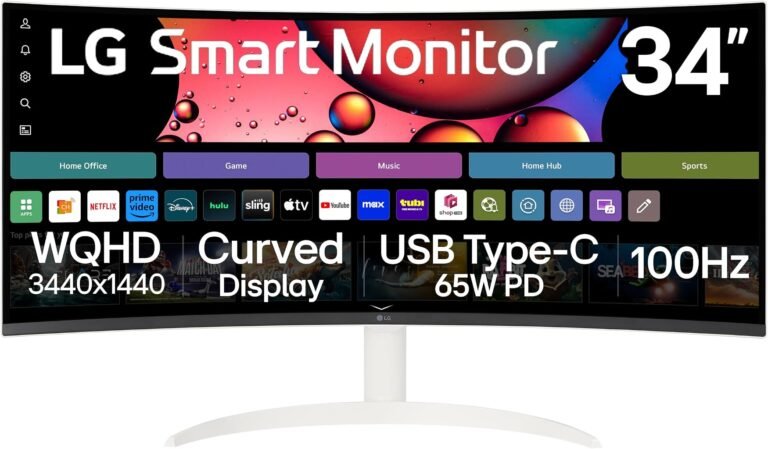 LG 34SR63QA-W UltraWide Curved Smart Monitor Review