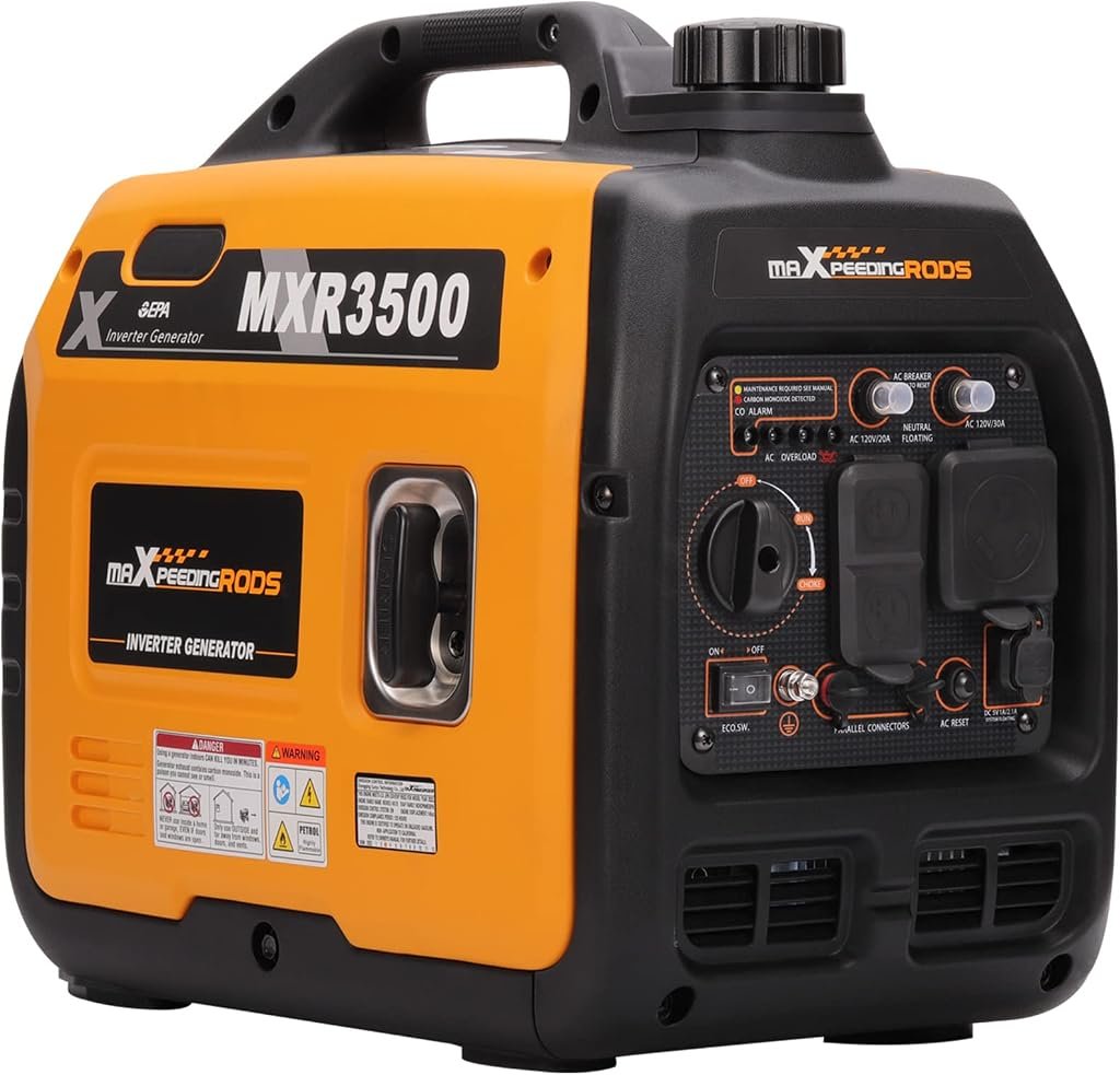 maXpeedingrods 3500W Gas Inverter Generator