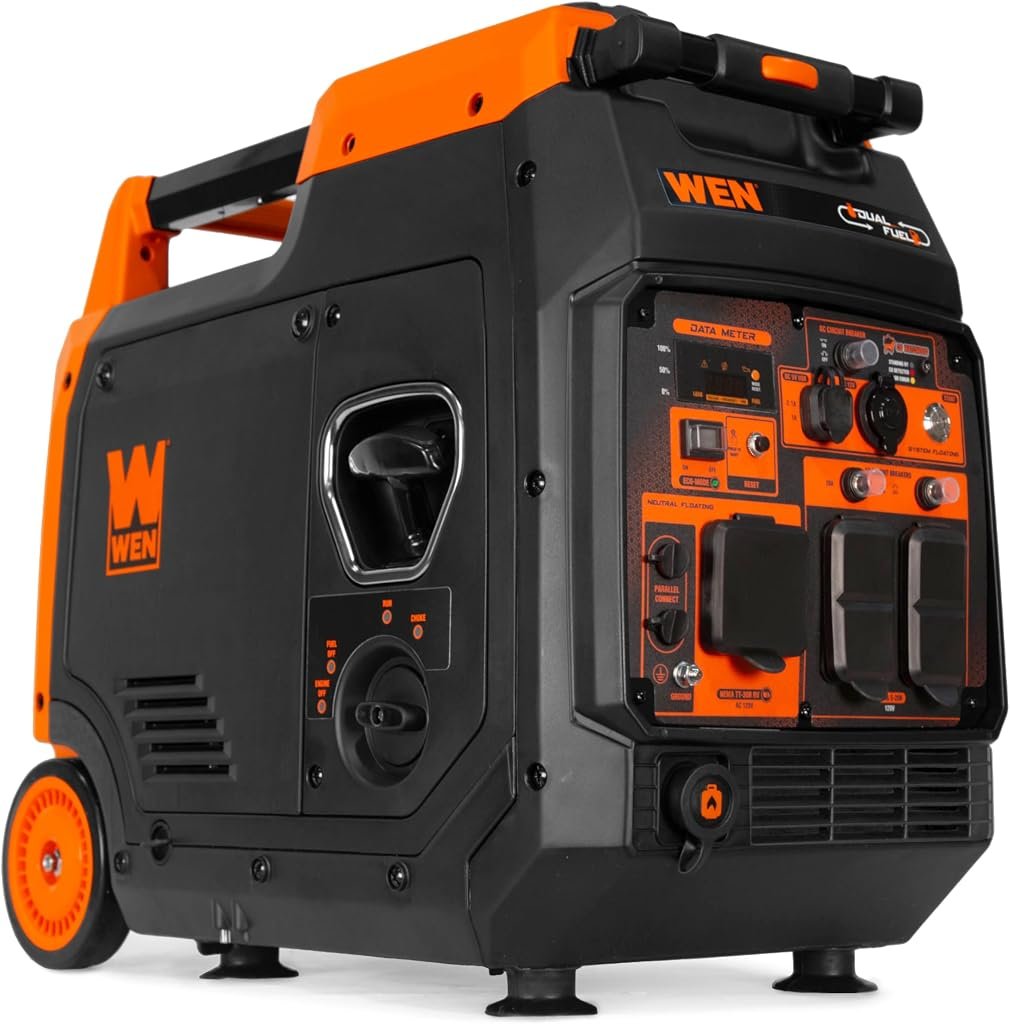 WEN DF480iX 4800W Dual Fuel Inverter Generator