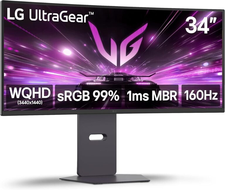 LG UltraGear 34G600A-B Curved Gaming Monitor Review