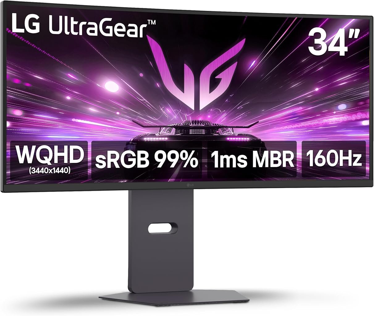 LG UltraGear 34G600A-B Curved Gaming Monitor