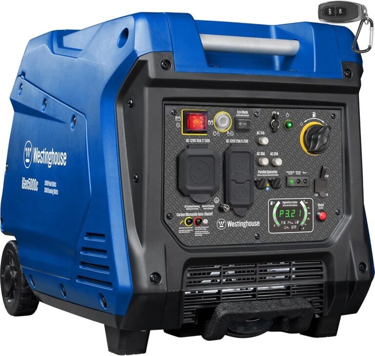 Westinghouse 5000 Peak Watt Gas Inverter Generator with 30A Outlet Review