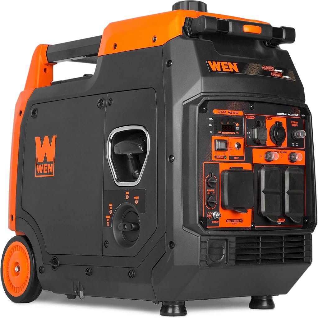WEN 56477i 4800W Portable Inverter Generator