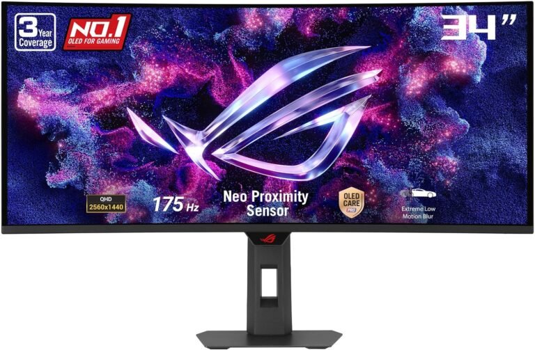 ASUS ROG XG34WCDG Ultrawide OLED Gaming Monitor Review