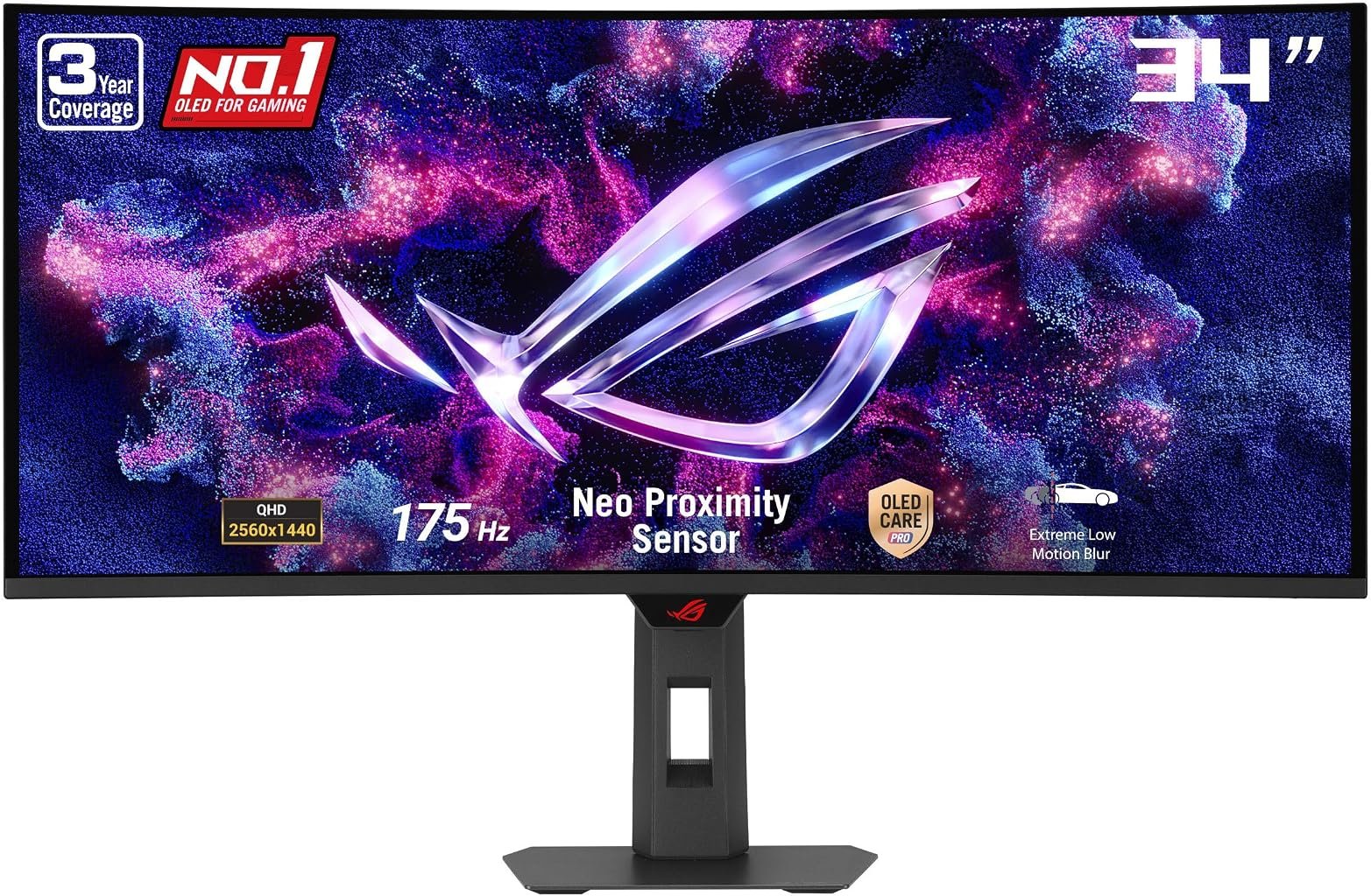 ASUS ROG XG34WCDG Ultrawide OLED Gaming Monitor