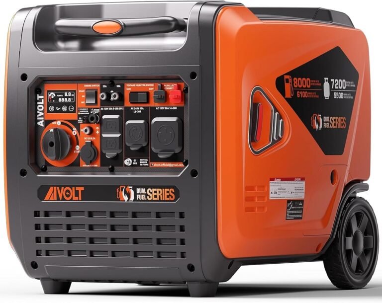 AIVOLT 8000W Dual Fuel Inverter Generator Review