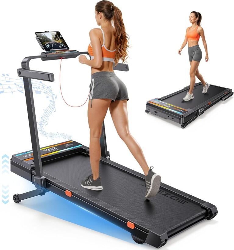 Auto Incline Foldable Walking Pad with Handle Bar Review