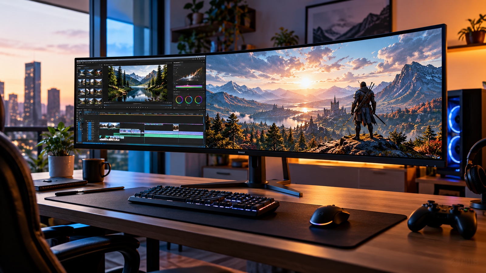 best 34 inch ultrawide monitors for work and gaming image