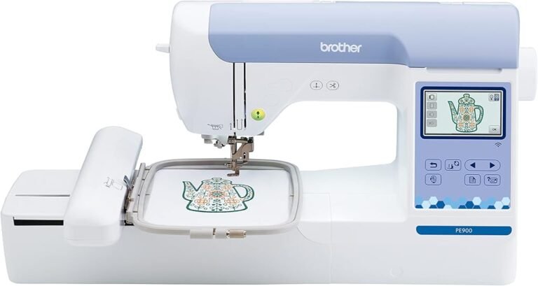 Brother PE900 Embroidery Machine Review