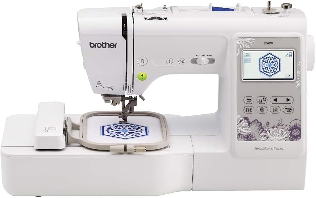 Brother SE600 Sewing and Embroidery Machine