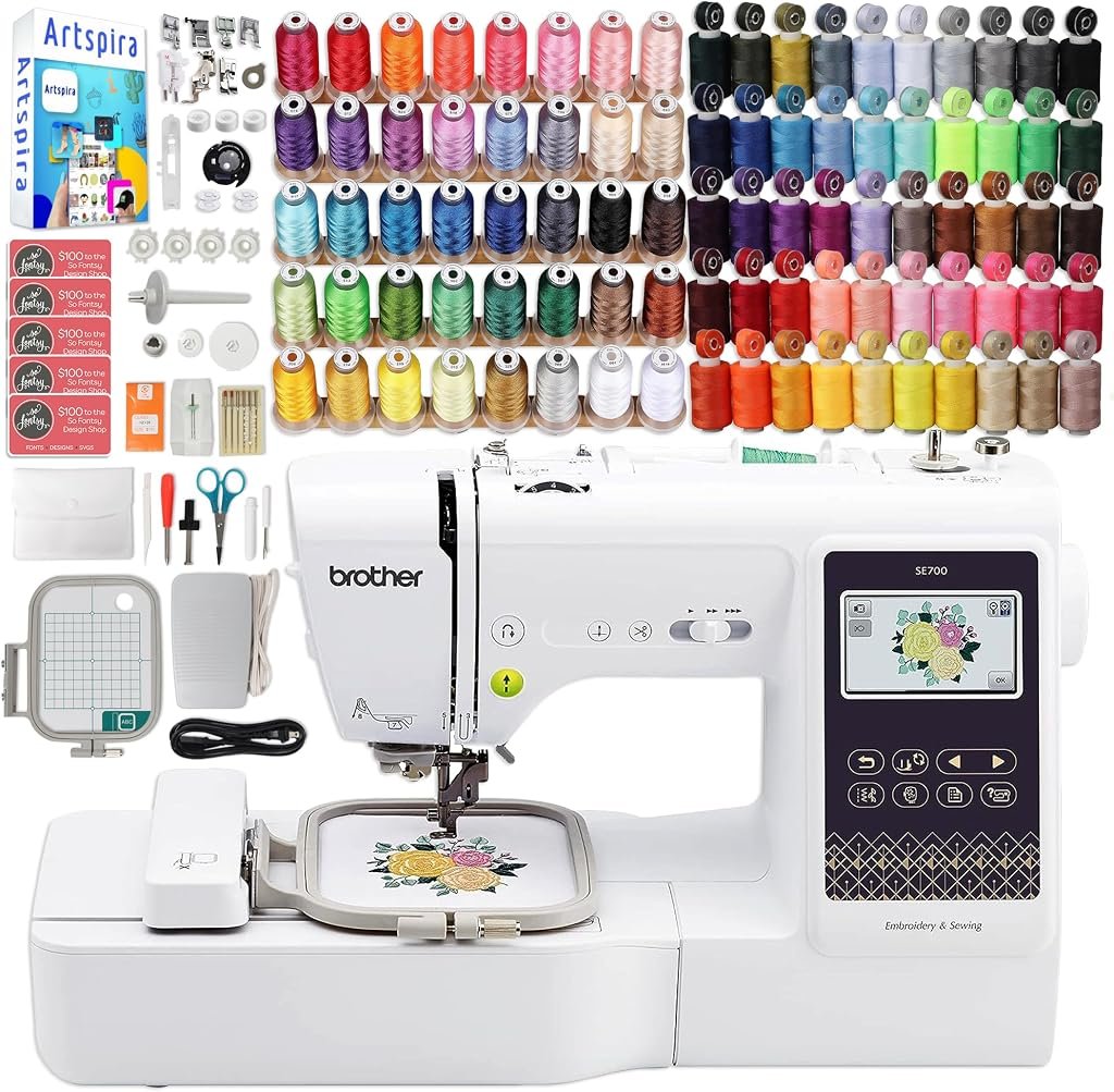 Brother SE700 Sewing and Embroidery Machine