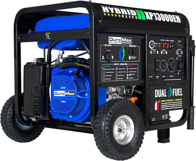 DuroMax XP13000EH 13000W Dual Fuel Portable Generator Review