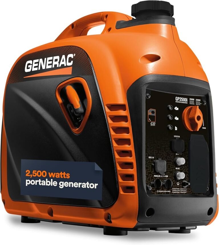 Generac 2500W Gas Inverter Generator Review