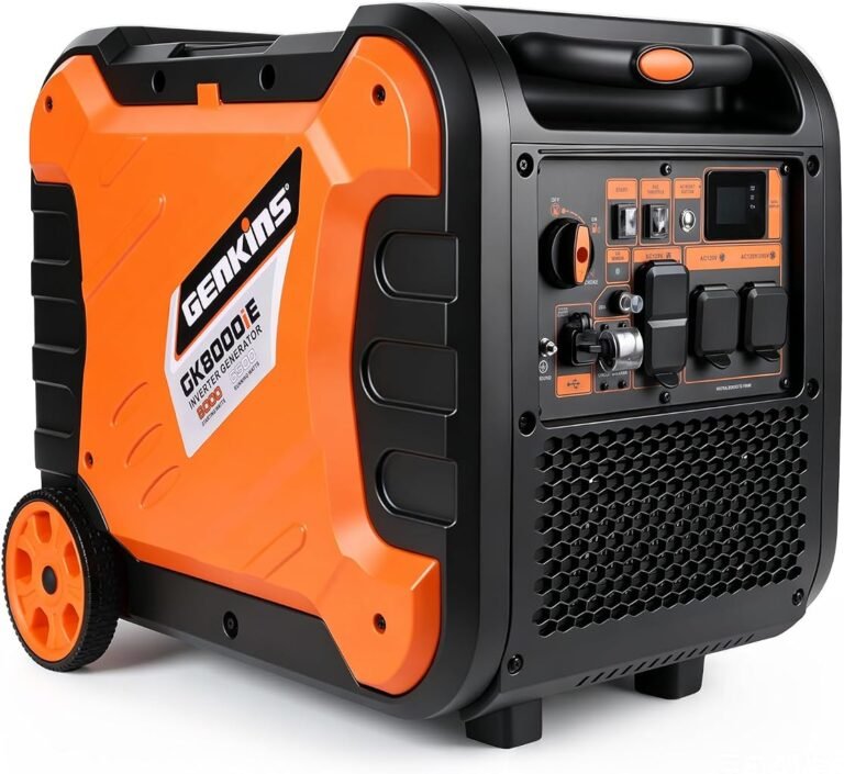 GENKINS 8000W Electric Start Inverter Generator Review