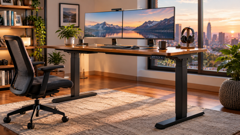 How Much Standing Desk Space Do You Need for Multiple Monitors?
