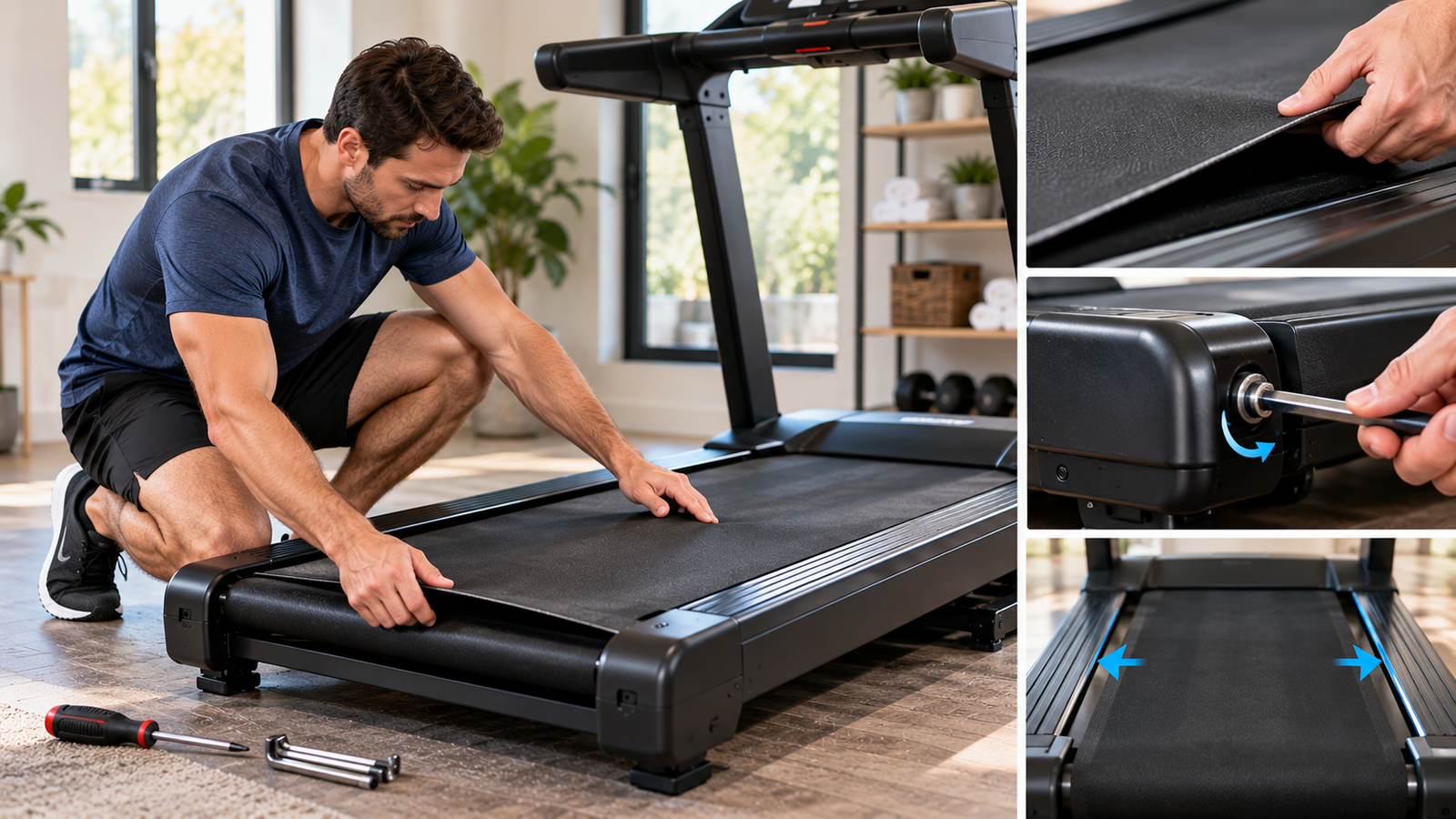 how to maintain a foldable home treadmill for smooth operation image