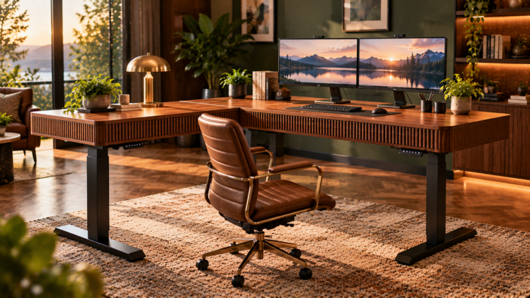 How to Organize Cables on a Height-Adjustable Standing Desk