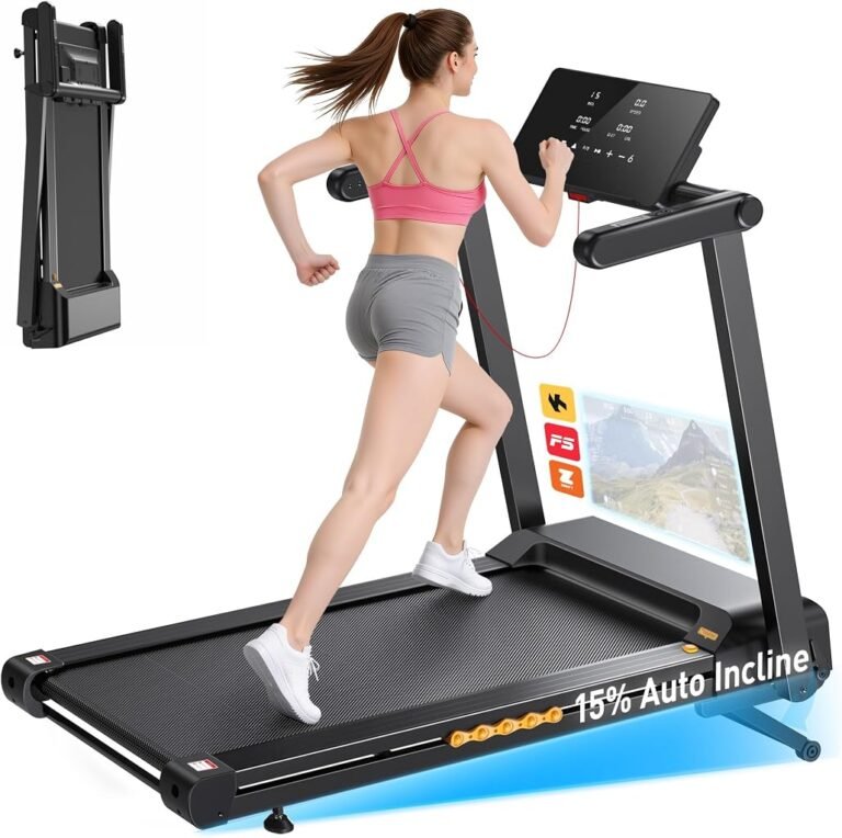 JAGJOG Foldable Auto Incline Treadmill Review