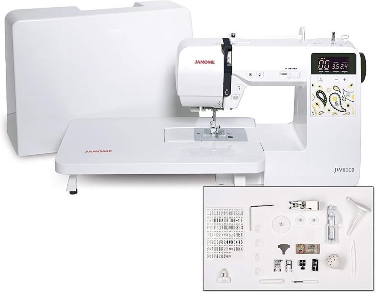 Janome JW8100 Computerized Sewing Machine Review