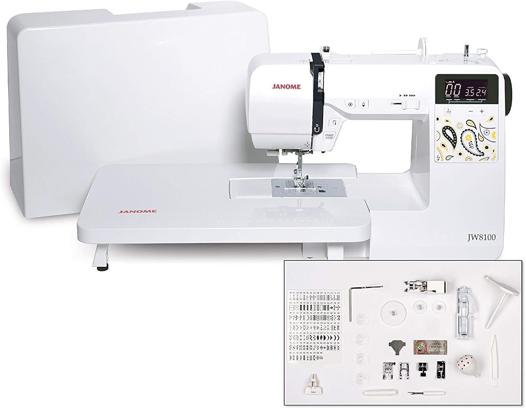 Janome JW8100 Computerized Sewing Machine