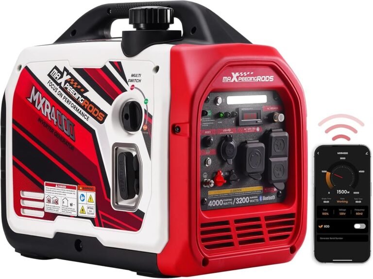 maXpeedingrods 4000W Inverter Generator with Bluetooth Review