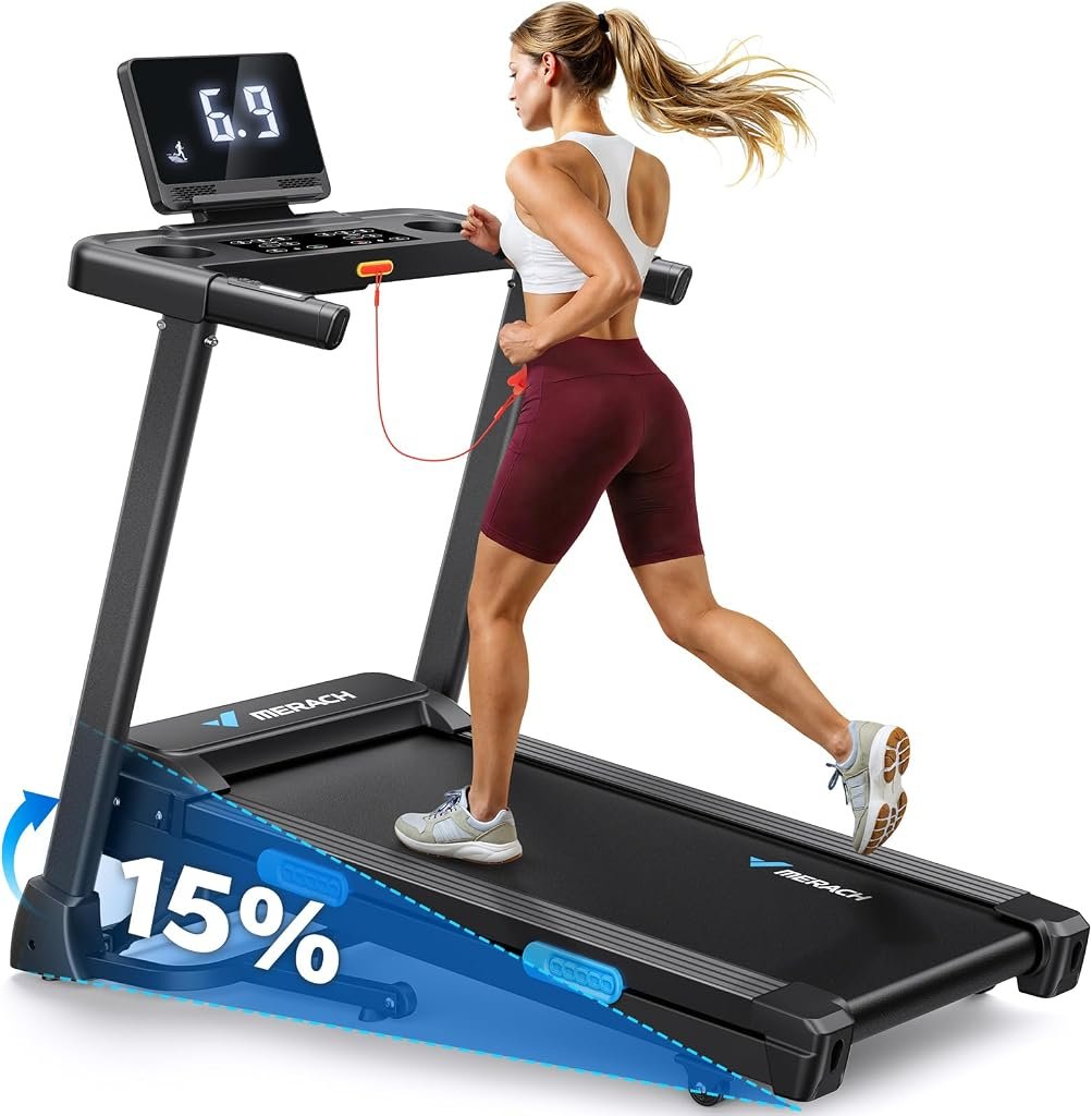 MERACH T12 Foldable Treadmill