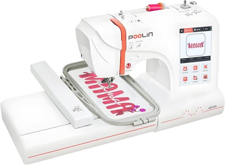 Poolin EOC05 Embroidery Machine Review