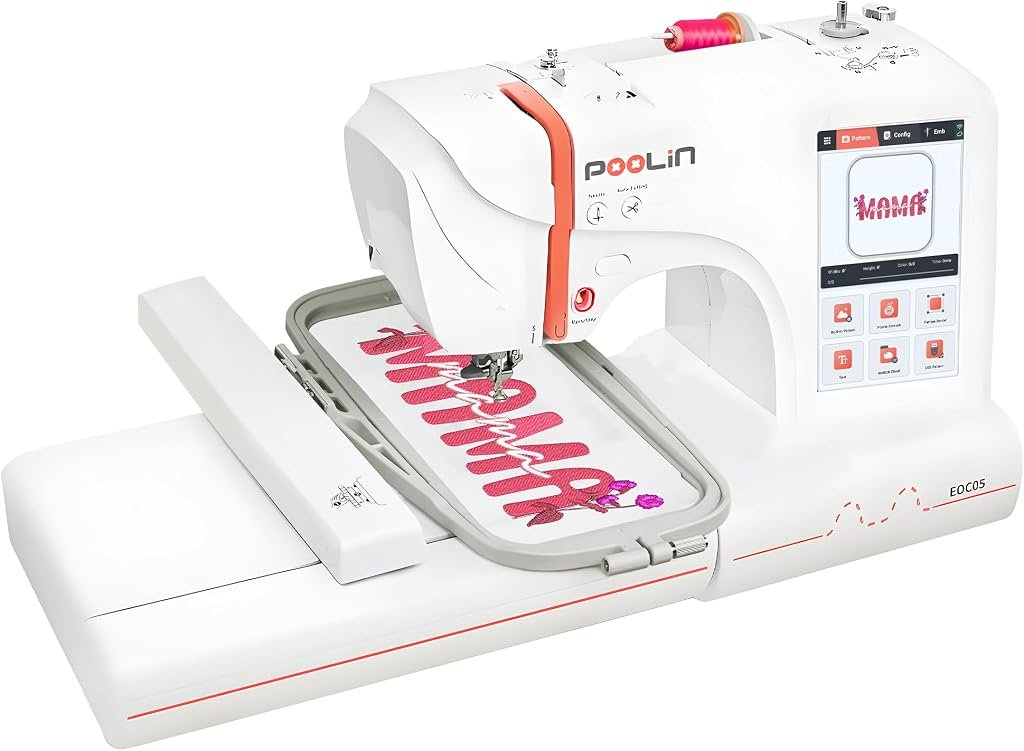 Poolin EOC05 Embroidery Machine
