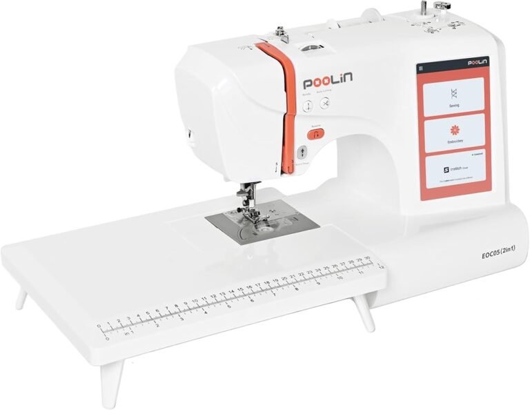 POOLIN EOC05 Sewing and Embroidery Machine Review